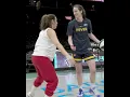 Pregnant Actress Aubrey Plaza CRASHES Caitlin Clark Indiana Fever practice WNBA basketball NBA