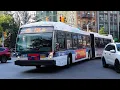 NYCT Bus 2012 Novabus LFSA on the M15 at Houston Street and Chrystie Street 2nd Avenue