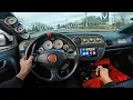 POV Drive 800HP AWD 2002 Acura RSX Type-S LOUD Turbo Straight Piped Cold Start 3D