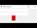 Creating multiple entries in Python tkinter window Graphical user interface