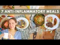 7 Anti-Inflammatory Meal Ideas for EVERY day of the week