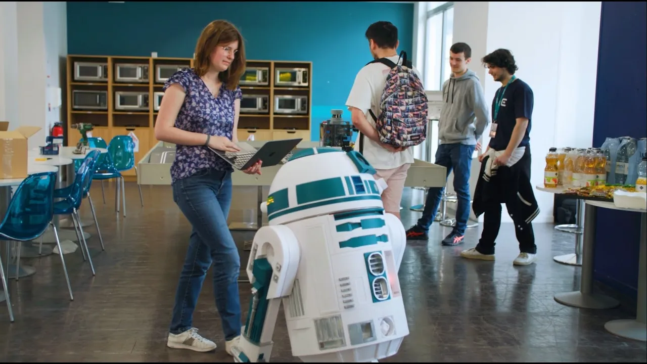 ECE - La Grande École de l'ingénierie numérique — ECE Engineering School — Innovation and Student Projects (YouTube video ad)