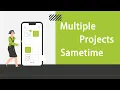 How to open two or more projects at the same time in Android Studio