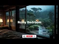 Rainfall in a Tranquil Japanese Garden | Rainy Ambience 😌