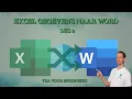 Download Lagu EXCEL GEGEVENS OVERBRENGEN NAAR WORD VOOR BEGINNERS. (2/3)