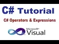 C Operators and Expressions C tutorial