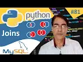 Join in Python MySQL Python with MySQL Python tutorial for beginners - 81