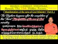 The Rapture Happens After The Completion Of This MSOG 5 th Part in 111 Ministry