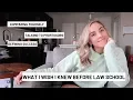 6 LAW SCHOOL TIPS FOR YOUR FIRST YEAR
