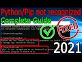 FIXED is not recognized as an Internal or External command Python Command Error SOLVED