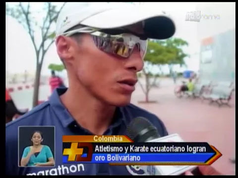 Atletismo y Karate ecuatoriano logran oro Bolivariano