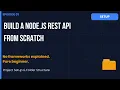 Node js Express Setup for Beginners Task Manager API