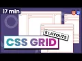 Learn CSS Grid by Building 5 Layouts in 17 Minutes CSS Grid 2021