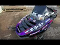 97 POLARIS INDY 500 Suspension Removal Tune Up and Reinstall