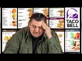 I ate the ENTIRE Taco Bell menu