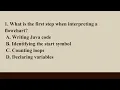 Interpreting Flowcharts Reading and Understanding Logic Q1 Java L23 P2 SMILE ROAD