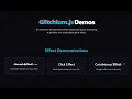 Glitchium JS 3KB Library for Randomized Glitch Animations
