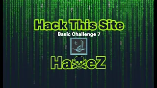 Hack This Site Basic Web Challenges - Level 7