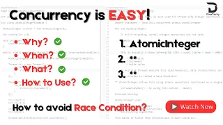 AtomicInteger in Java Explained Java Multithreading Step by Step DinaTechy