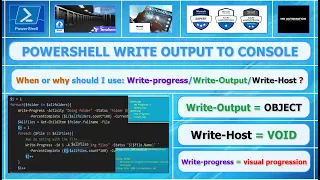 powershell outputting capabilities