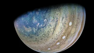 juno flies past the moon ganymede and jupiter with music by vangelis