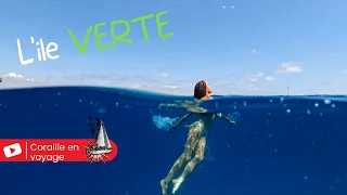 Voilier à moteur ?? destination l’ile verte ! voilier coraille