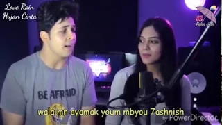 lagu arab romantis cover lirik qorib mini swaya 