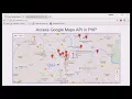 Google map api in part 5 show marker on google map from database using json