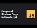Object Clone Deep and Shallow Copy