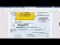 Argentina Aysa water utility bill template