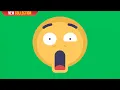 Green Screen SHOCK Emoji 4K Global Kreators