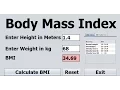 How to Create BMI Calculator in Java Net Beans