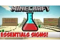 Minecraft Plugin Tutorial - Essentials Signs Buy Sell Colour etc