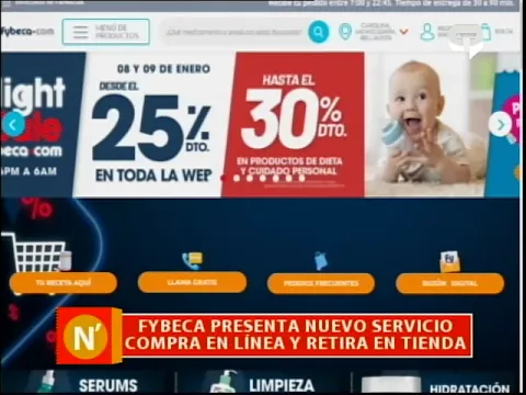 Fybeca presenta nuevo servicio compra en línea y retira en tienda