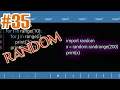 Part 35 RANDOM Belajar Python di Hp Android