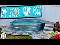 Build Your Own Stock Tank Pool A Backyard Oasis