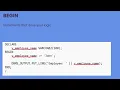 PLSQL code development Lesson 2 Understanding the Structure of a PLSQL Block