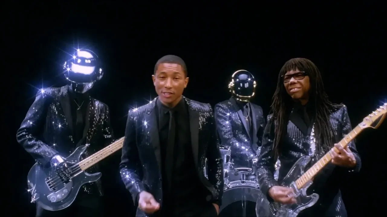 Daft Punk - Get Lucky (Official Video) feat. Pharrell Williams and Nile Rodgers Daft Punk - Get Lucky (Official Video) feat. Pharrell Williams and Nile Rodgers