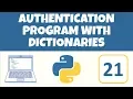 Authentication with Dictionaries