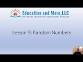 Lesson 9 Random Numbers - Learn Python 3 at a Snail s Pace