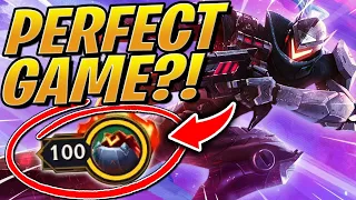 100 HP -THE PERFECT GAME AGAIN?! OP Team in TFT Set 3 Galaxies | Teamfight Tactics League of Legends