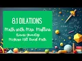 8 1 Dilations