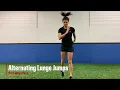 Alternating Lunge Jump