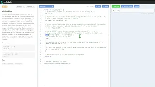 Missing Digit - Interview assessment Coderbyte