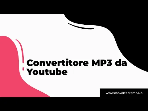 Download MP3 convertitore youtube mp3