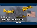 HobbyZone T-28 Trojan 450mm RTF Ready-To-Fly RC Airplane