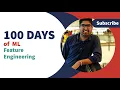100 Days of ML - Day 6 Learning Feature Selection L1 regularization