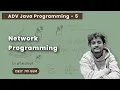 Advanced Java - 5 Network Programming CSIT 7th Sem