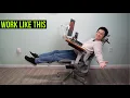 Recliner Workstation Design with Hbada E3 Ergonomic Office Chair Part 1