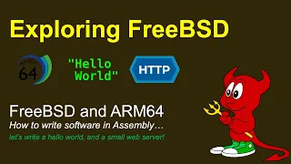 FreeBSD - writing hello world and a small web server in assembly ARM64